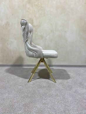 Dining chair CAMELIA-G (swivel) 48*49*94, beige