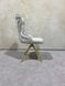 Dining chair CAMELIA-G (swivel) 48*49*94, beige