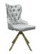 Dining chair CAMELIA-G (swivel) 48*49*94, beige